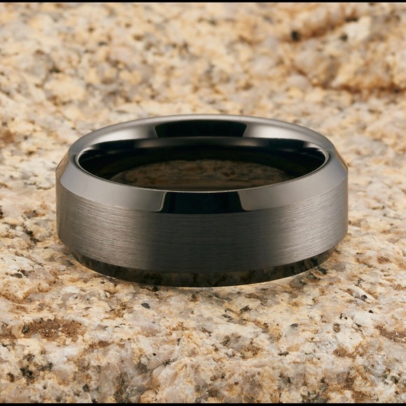 Other - Brushed Gunmetal Tungsten Wedding/Engagement Band